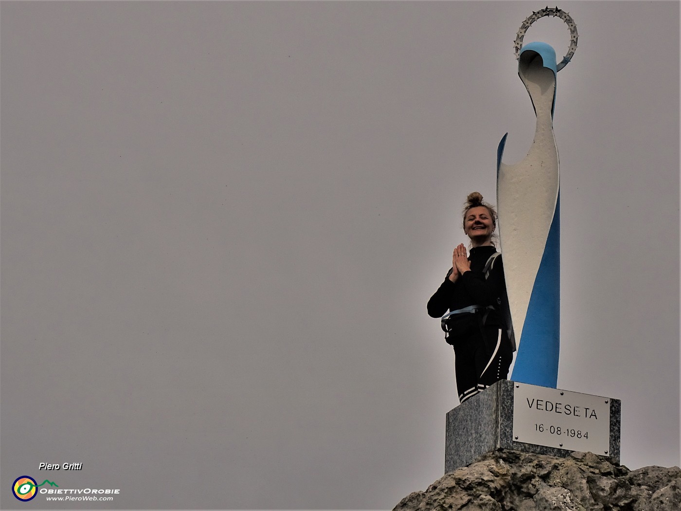 50 Alla Madonna delle cime in vetta al Corno Zuccone (1458 m).JPG